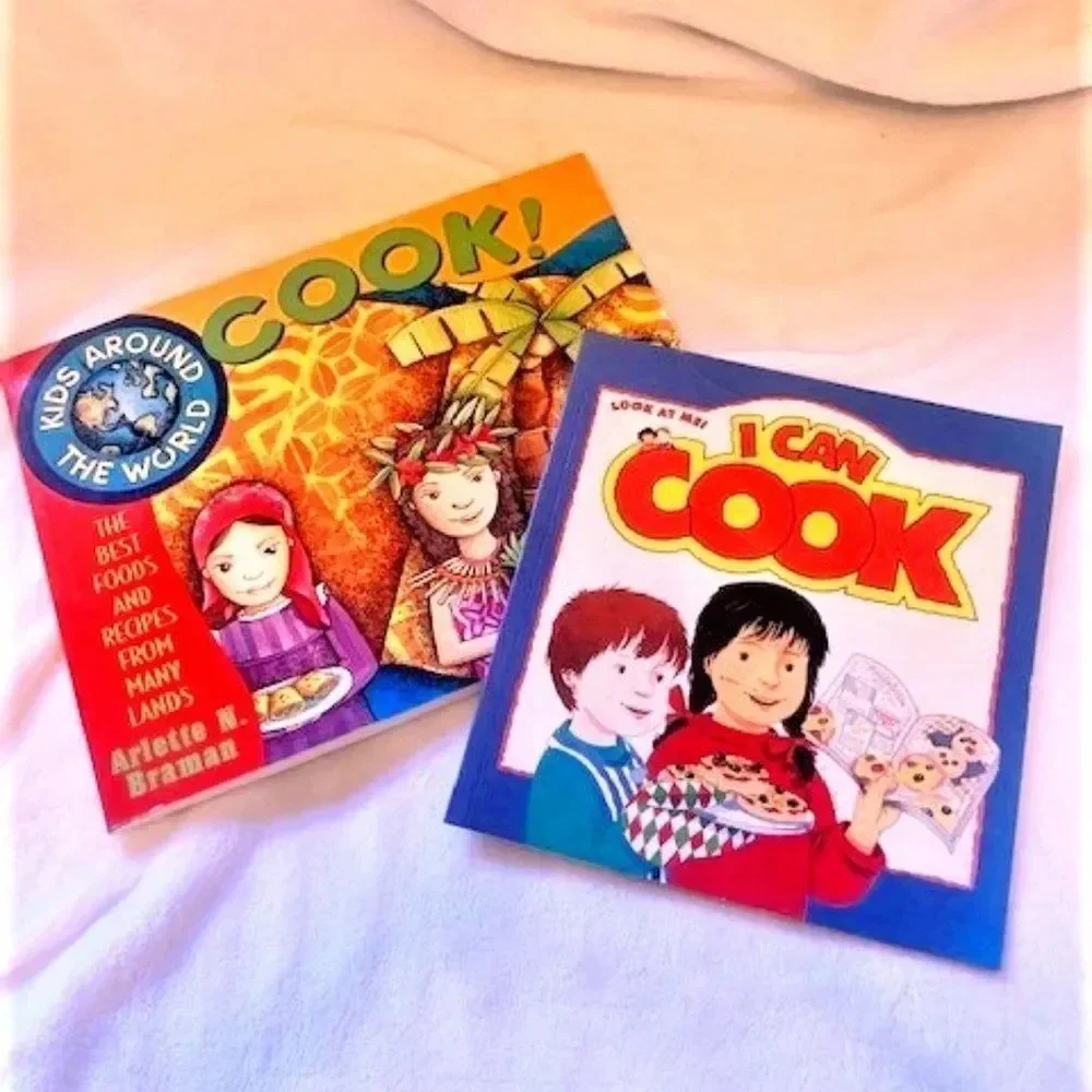‎Set 2 Kid's Can Cook Cookbooks
